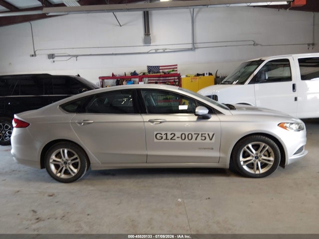 Auction sale of the 2018 Ford Fusion Hybrid Se, vin: 3FA6P0LU0JR243464, lot number: 45520133