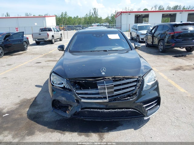Продажа на аукционе авто 2020 Mercedes-benz S 560, vin: W1KUG8DB7LA550579, номер лота: 45520171