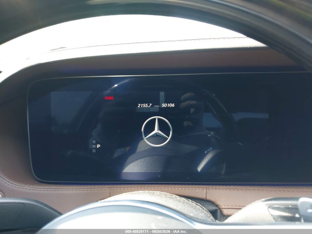 Продажа на аукционе авто 2020 Mercedes-benz S 560, vin: W1KUG8DB7LA550579, номер лота: 45520171