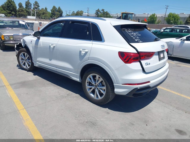 45520193 :رقم المزاد ، WA1DECF30N1149252 vin ، 2022 Audi Q3 Premium 45 Tfsi S Line Quattro Tiptronic مزاد بيع