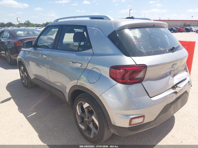45520203 :رقم المزاد ، KMHRC8A36SU353999 vin ، 2025 Hyundai Venue Sel مزاد بيع