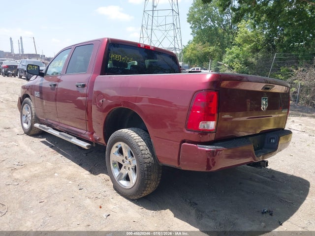 Продажа на аукционе авто 2018 Ram 1500 Express  4x4 5'7 Box, vin: 3C6RR7KG9JG203537, номер лота: 45520246