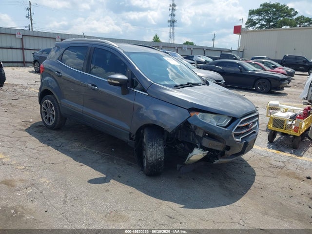 Auction sale of the 2020 Ford Ecosport Titanium, vin: MAJ3S2KE5LC391621, lot number: 45520253