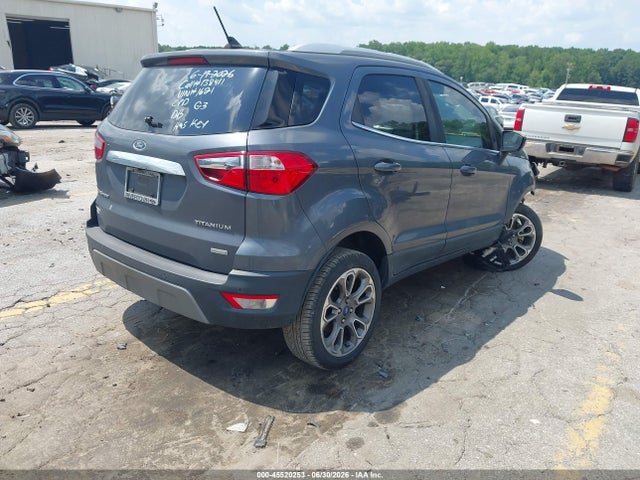 Продажа на аукционе авто 2020 Ford Ecosport Titanium, vin: MAJ3S2KE5LC391621, номер лота: 45520253