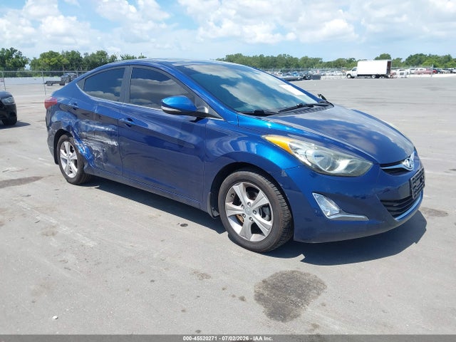 2016 Hyundai Elantra Value Edition მანქანა იყიდება აუქციონზე, vin: 5NPDH4AE3GH735032, აუქციონის ნომერი: 45520271