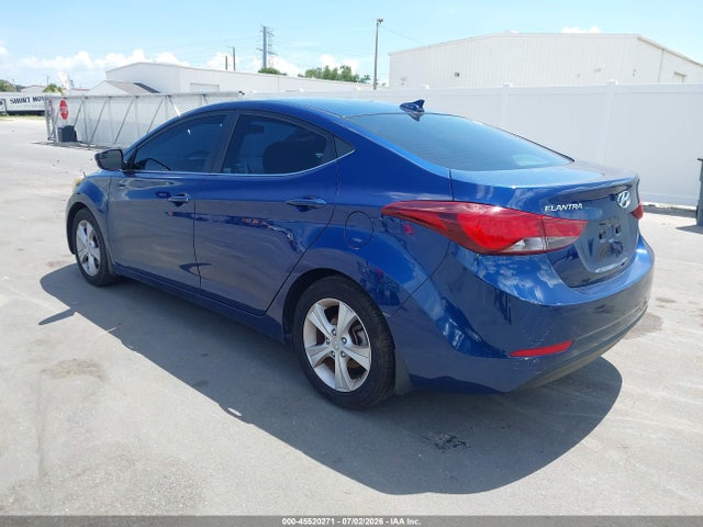 2016 Hyundai Elantra Value Edition მანქანა იყიდება აუქციონზე, vin: 5NPDH4AE3GH735032, აუქციონის ნომერი: 45520271