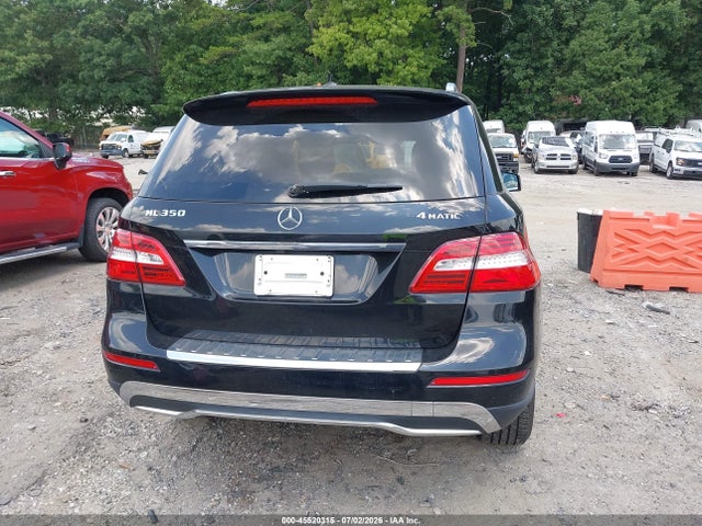 Aukcja sprzedaży 2013 Mercedes-benz Ml 350 4matic, vin: 4JGDA5HB6DA235855, numer aukcji: 45520315