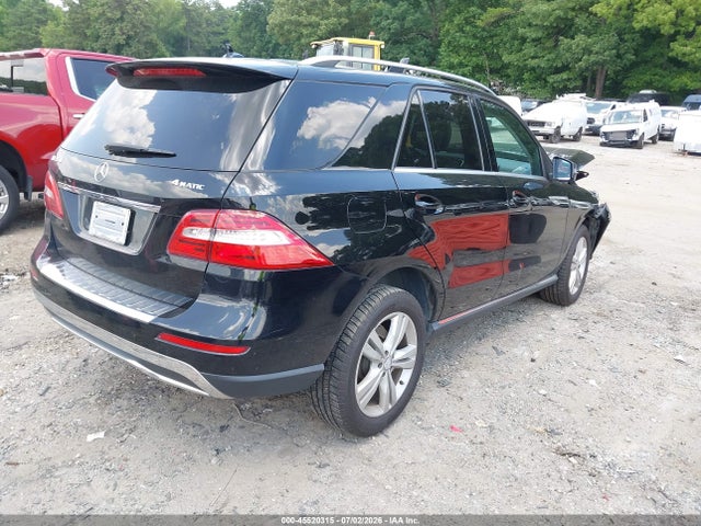 Aukcja sprzedaży 2013 Mercedes-benz Ml 350 4matic, vin: 4JGDA5HB6DA235855, numer aukcji: 45520315