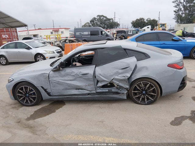 45520316 :رقم المزاد ، WBY33AW05RFT02393 vin ، 2024 Bmw I4 Gran Coupe M50 مزاد بيع