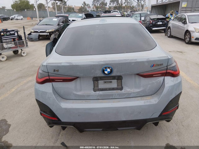 45520316 :رقم المزاد ، WBY33AW05RFT02393 vin ، 2024 Bmw I4 Gran Coupe M50 مزاد بيع