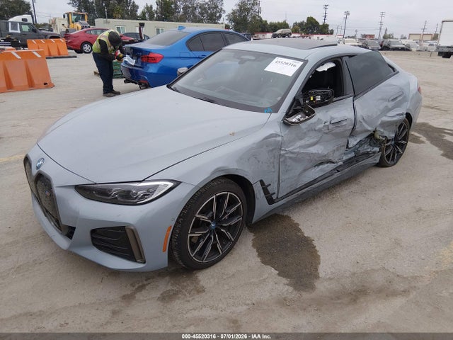 45520316 :رقم المزاد ، WBY33AW05RFT02393 vin ، 2024 Bmw I4 Gran Coupe M50 مزاد بيع