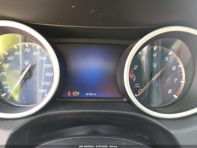 2014 Maserati Ghibli S Q4 მანქანა იყიდება აუქციონზე, vin: ZAM57RTA5E1095324, აუქციონის ნომერი: 45520323