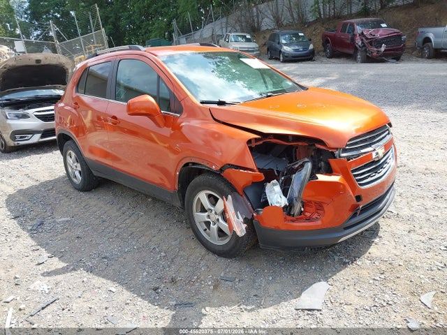 2016 Chevrolet Trax Lt მანქანა იყიდება აუქციონზე, vin: KL7CJPSBXGB553610, აუქციონის ნომერი: 45520375