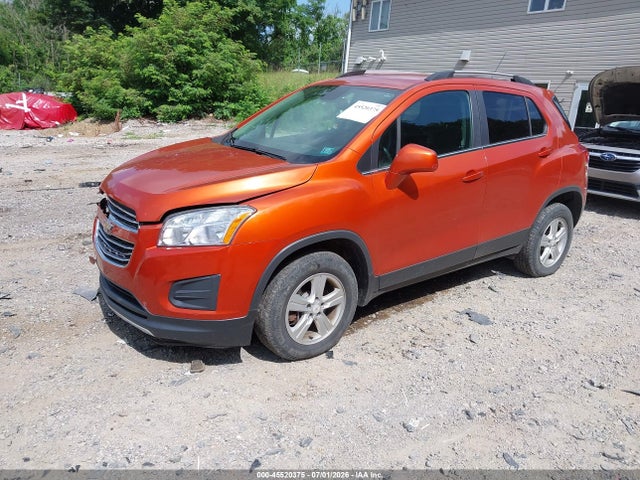 2016 Chevrolet Trax Lt მანქანა იყიდება აუქციონზე, vin: KL7CJPSBXGB553610, აუქციონის ნომერი: 45520375