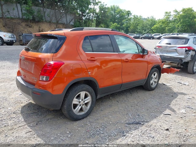 2016 Chevrolet Trax Lt მანქანა იყიდება აუქციონზე, vin: KL7CJPSBXGB553610, აუქციონის ნომერი: 45520375