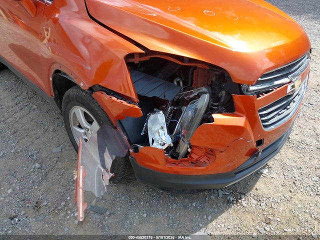 2016 Chevrolet Trax Lt მანქანა იყიდება აუქციონზე, vin: KL7CJPSBXGB553610, აუქციონის ნომერი: 45520375