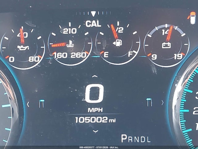 45520377 :رقم المزاد ، 1GNSKBKC1HR406874 vin ، 2017 Chevrolet Tahoe Lt مزاد بيع