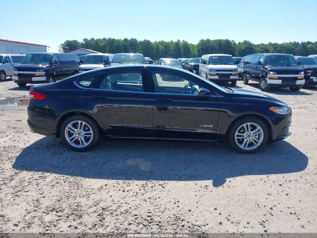 2018 Ford Fusion Hybrid S მანქანა იყიდება აუქციონზე, vin: 3FA6P0UU6JR278797, აუქციონის ნომერი: 45520429