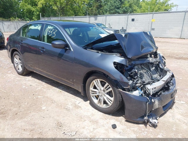 2012 Infiniti G37x მანქანა იყიდება აუქციონზე, vin: JN1CV6AR5CM976922, აუქციონის ნომერი: 45520433