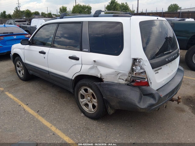 Продаж на аукціоні авто 2003 Subaru Forester X, vin: JF1SG63683H765704, номер лоту: 45520440