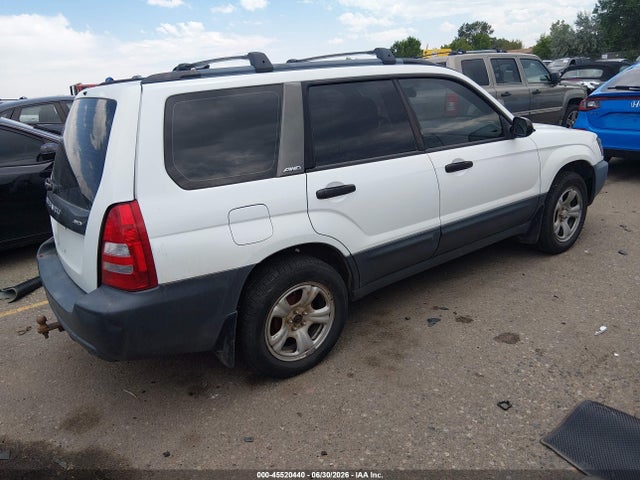 Продаж на аукціоні авто 2003 Subaru Forester X, vin: JF1SG63683H765704, номер лоту: 45520440