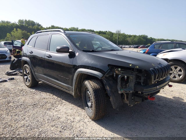 2017 Jeep Cherokee Trailhawk მანქანა იყიდება აუქციონზე, vin: 1C4PJMBB1HD237523, აუქციონის ნომერი: 45520478