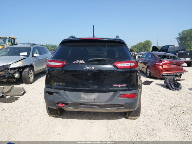 2017 Jeep Cherokee Trailhawk მანქანა იყიდება აუქციონზე, vin: 1C4PJMBB1HD237523, აუქციონის ნომერი: 45520478