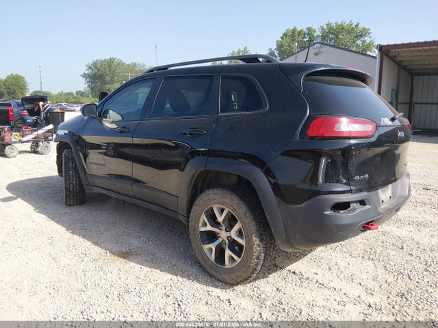 2017 Jeep Cherokee Trailhawk მანქანა იყიდება აუქციონზე, vin: 1C4PJMBB1HD237523, აუქციონის ნომერი: 45520478