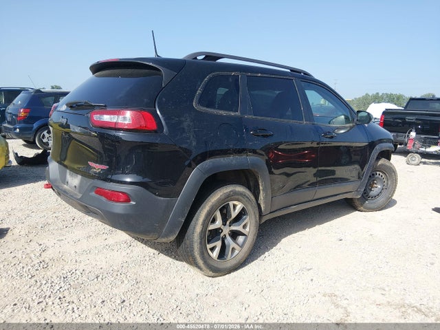 2017 Jeep Cherokee Trailhawk მანქანა იყიდება აუქციონზე, vin: 1C4PJMBB1HD237523, აუქციონის ნომერი: 45520478