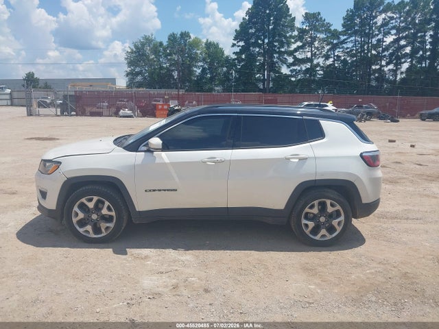 3C4NJCCB3JT361664 Jeep Compass Limited Fwd