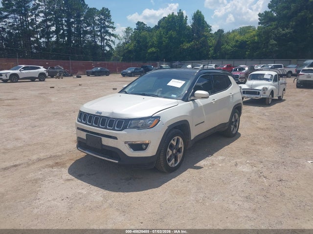 3C4NJCCB3JT361664 Jeep Compass Limited Fwd
