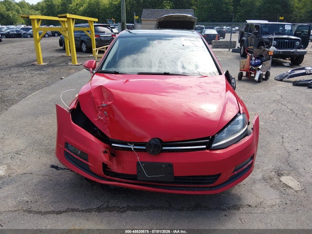 45520575 :رقم المزاد ، 3VWRA7AU3FM028828 vin ، 2015 Volkswagen Golf Tdi Se 4-door مزاد بيع