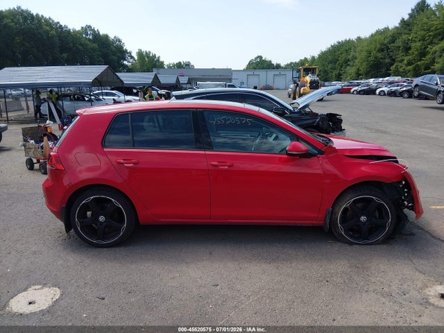 45520575 :رقم المزاد ، 3VWRA7AU3FM028828 vin ، 2015 Volkswagen Golf Tdi Se 4-door مزاد بيع