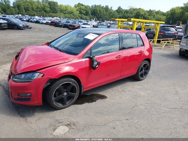 45520575 :رقم المزاد ، 3VWRA7AU3FM028828 vin ، 2015 Volkswagen Golf Tdi Se 4-door مزاد بيع