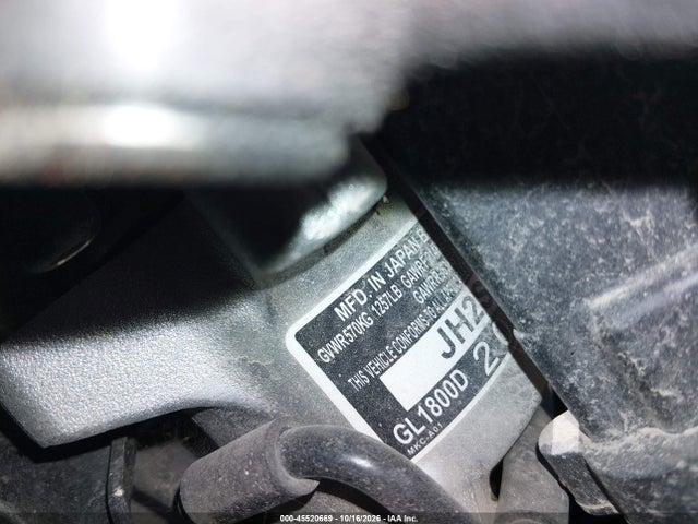 45520669 :رقم المزاد ، JH2SC7957JK004065 vin ، 2018 Honda Gl1800 D مزاد بيع