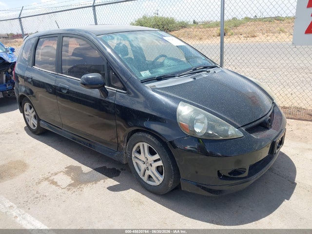 Продаж на аукціоні авто 2008 Honda Fit Sport, vin: JHMGD37648S009197, номер лоту: 45520764