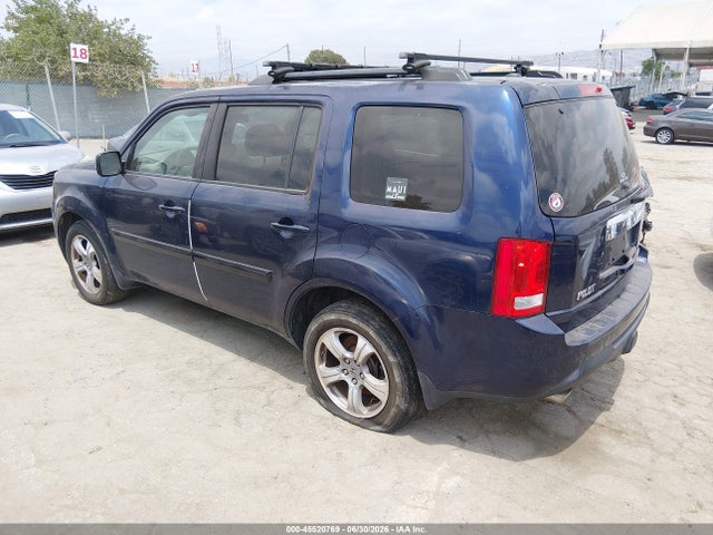 Honda PILOT EXL 2014 5FNYF3H51EB013819 Image 3