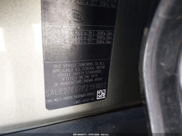 SALE27EU7P2191802 Land Rover Defender 110 X-dynamic Se