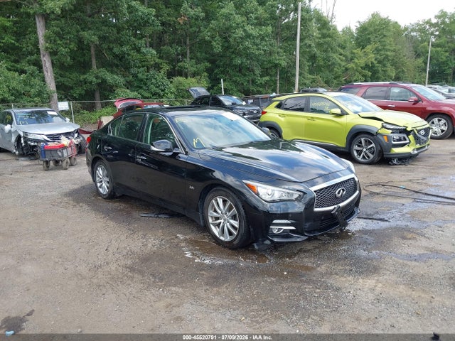 Продажа на аукционе авто 2016 Infiniti Q50 3.0t Premium, vin: JN1EV7AR5GM341848, номер лота: 45520791