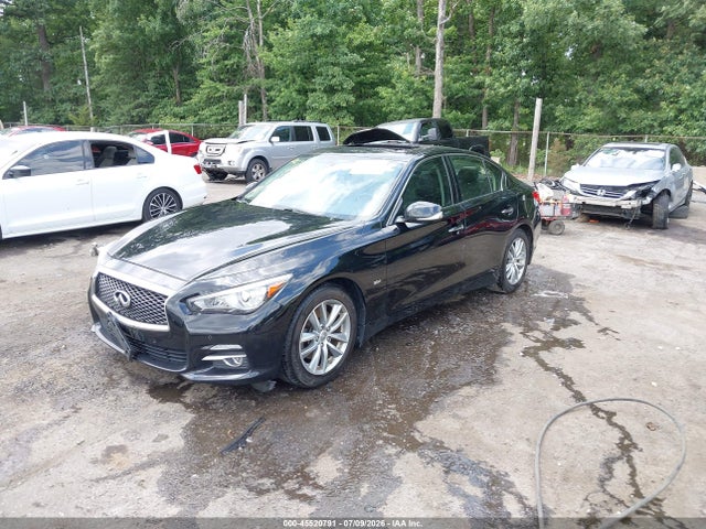 Продажа на аукционе авто 2016 Infiniti Q50 3.0t Premium, vin: JN1EV7AR5GM341848, номер лота: 45520791