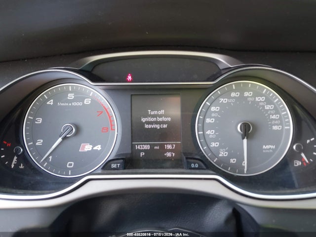 Продажа на аукционе авто 2013 Audi S4 3.0t Premium Plus, vin: WAUBGAFL7DA130866, номер лота: 45520816