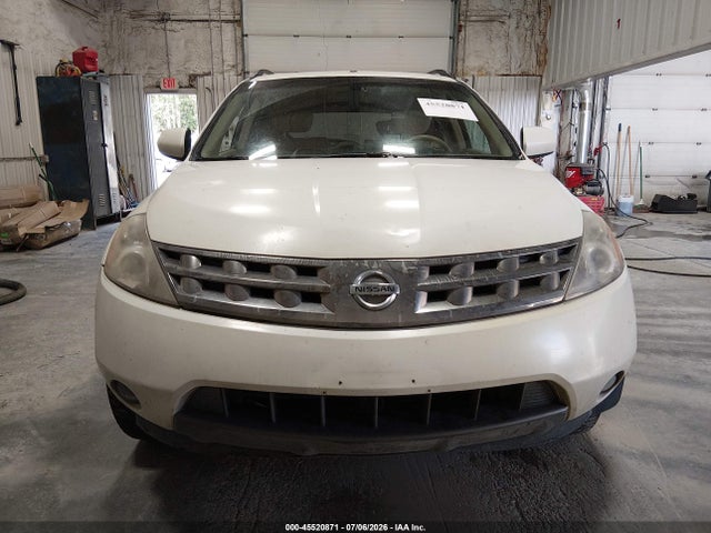 2005 Nissan Murano Sl მანქანა იყიდება აუქციონზე, vin: JN8AZ08W05W431773, აუქციონის ნომერი: 45520871