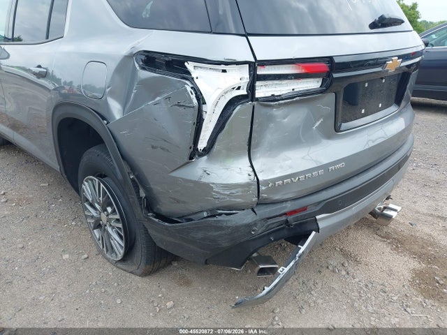 45520872 :رقم المزاد ، 1GNEVGKS4TJ301388 vin ، 2026 Chevrolet Traverse Awd Lt مزاد بيع