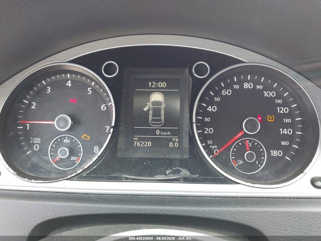 45520885 :رقم المزاد ، WVWAP7AN0DE555414 vin ، 2013 Volkswagen Cc 2.0t R-line مزاد بيع