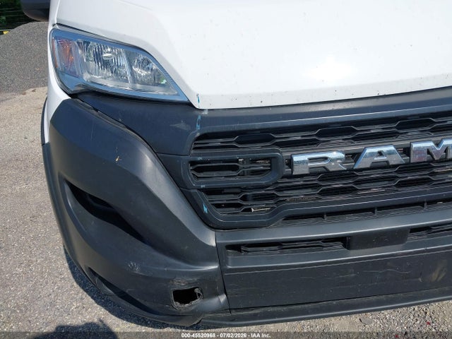 2023 Ram Promaster 2500 High Roof 159 Wb მანქანა იყიდება აუქციონზე, vin: 3C6LRVDG8PE564804, აუქციონის ნომერი: 45520968