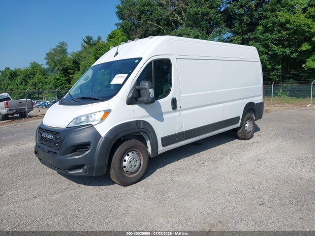 2023 Ram Promaster 2500 High Roof 159 Wb მანქანა იყიდება აუქციონზე, vin: 3C6LRVDG8PE564804, აუქციონის ნომერი: 45520968