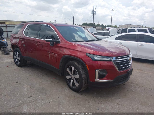 2023 Chevrolet Traverse Fwd Lt Leather მანქანა იყიდება აუქციონზე, vin: 1GNERHKW9PJ228523, აუქციონის ნომერი: 45521003