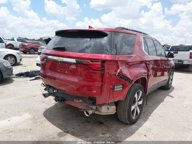 2023 Chevrolet Traverse Fwd Lt Leather მანქანა იყიდება აუქციონზე, vin: 1GNERHKW9PJ228523, აუქციონის ნომერი: 45521003
