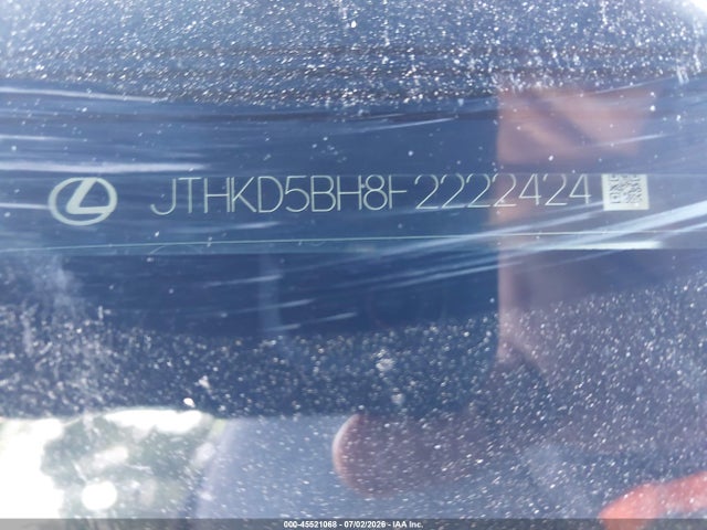 Продаж на аукціоні авто 2015 Lexus Ct 200h, vin: JTHKD5BH8F2222424, номер лоту: 45521068