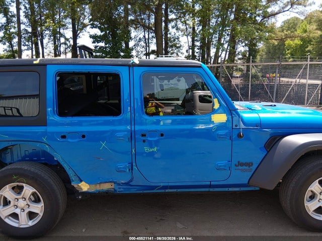 45521141 :رقم المزاد ، 1C4HJXDN6MW785450 vin ، 2021 Jeep Wrangler Unlimited Sport S 4x4 مزاد بيع